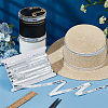Sparkle Polyester Lace Ribbons OCOR-WH0090-67A-5