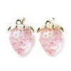 Transparent Acrylic Pendants MACR-K335-04B-01-1