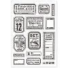 Custom Summer Theme PVC Plastic Clear Stamps DIY-WH0631-0129-6