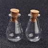 Glass Cork Bottles Ornament LS-AJEW-O032-02F-2