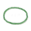 9Pcs 3 Colors Christmas Glass Seed Beaded Stretch Bracelet Sets BJEW-JB10474-3
