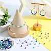 1000Pcs 10 Colors Baking Paint Pearlized Glass Imitation Pearl Round Beads HY-SP0001-01C-4
