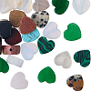 1 Strand Natural & Synthetic Mixed Stone Beads Strands G-SP0001-45-7