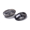 Natural Black Larvikite Cabochons X-G-Z020-10-3