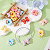 30Pcs 3 Styles Opaque Resin Cabochons RESI-TA0004-97-7