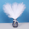 Polyester Imitation Pampas Grass Bouquet for Wedding Party Home Table Decoration HULI-PW0002-113C-01-1