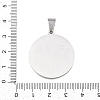 Jesus Theme 304 Stainless Steel Pendants STAS-D387-01A-P-3