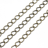 Brass Twisted Chains CHC-Q001-5x4mm-AB-2
