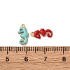 304 Stainless Steel Enamel Charms X-STAS-Q363-14G-G-3