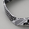 Ethnic Style Polyester Cord Braided Bracelets for Men Women BJEW-WH0022-66D-2
