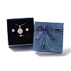 Square Cardboard Jewelry Set Boxes CBOX-E013-01-5