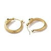 PVD Vacuum Plating 304 Stainless Steel Hoop Earrings EJEW-C085-03G-2