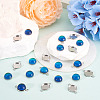 20Pcs 304 Stainless Steel Cabochon Connector Settings DIY-TA0015-44B-5
