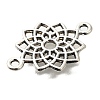Tibetan Style Alloy Connector Charms FIND-G078-24AS-2