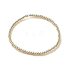 Round CCB Plastic Beads Stretch Bracelet for Girl Women BJEW-JB07002-01-1