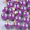 Glass Ball Pendants X-GLAA-T003-03B-1