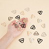 ANATTASOUL 32Pcs 4 Colors Alloy Adjuster Triangle Buckles AJEW-AN0007-14-4