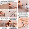 1Pc Word 304 Stainless Steel Column Urn Ashes Necklace DIY-TA0010-07E-5