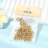 SHEGRACE Brass Beads XGRPCN425-246G-6