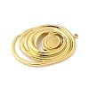 304 Stainless Steel Pendant Cabochon Settings STAS-L293-01G-2
