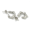 Non-Tarnish 304 Stainless Steel Stud Earrings EJEW-G400-03P-2