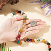 1 Strand Natural Agate Beads Strands G-TA0003-11-6