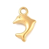 304 Stainless Steel Charms STAS-Q351-02G-A-1