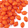 50Pcs Opaque Acrylic Beads SACR-TADJ0001-01B-2
