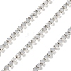 Iron Rhinestone Glass Cup Chain CH-U001-01K-2