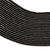 Electroplate Glass Beads Strands GL-CBAA615-01L-3