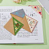 4Pcs 4 Style Felt Embroidery Bookmarks FIND-HY0003-46B-5