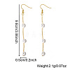 Bohemian Style Stainless Steel Rice Dangle Earrings WT5193-4