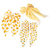 3Pcs 3 Colors Cloth Hair Barrettes for Women Girl OHAR-TA0001-15-2
