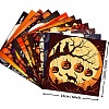 Halloween Witch Pumpkin Ghost Pattern Scrapbooking Paper Pads Set STIC-C010-33D-1