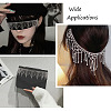 1 Yard Alloy Rhinestone Cup Chains LCHA-CD0001-01-8