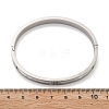 304 Stainless Steel Rhinestone Bangles for Women BJEW-Z092-07P-6