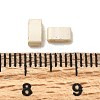 2-Hole Baking Paint Glass Seed Beads SEED-S023-17B-39-3