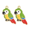 Alloy Enamel Pendants X-AL-CBA2679-06B-G-1