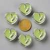 Transparent Enamel Acrylic Beads TACR-S155-004D-3