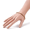Glass Column Beaded Stretch Bracelet for Women BJEW-JB08625-01-3
