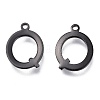 304 Stainless Steel Charms LS-STAS-H112-Q-EB-2