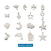 304 Stainless Steel Pendants STAS-TA0002-12P-7