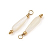 Natural Freshwater Shell Pendants SH-CBA5EEC-15G-2
