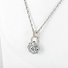 6Pcs 3 Styles Brass Micro Pave Clear Cubic Zirconia Twister Clasps ZIRC-DR0001-02-5