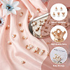 50Pcs 5 Styles Resin Imitation Pearl Pendants FIND-CD0001-32-4
