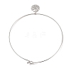 Brass Charm Bangles BJEW-Q350-07C-P-3