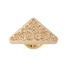 Golden Plated Triangle Shaped Wax Seal Brass Stamp Head STAM-K001-04G-11-2