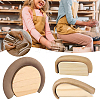 Wood Handle Molds for Porcelain Mug Making WOOD-WH0124-10-4