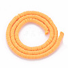 Handmade Polymer Clay Bead Strands CLAY-T002-4mm-63-2