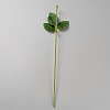 Plastic Leaf Poles AJEW-WH0542-043C-1